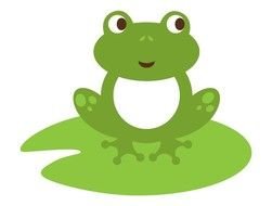 Frog On Lily Pad Panda Free Images N2