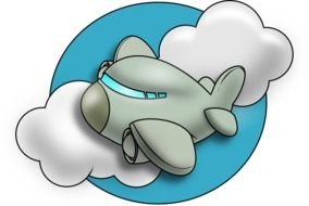 Private Jet This Cartoon Airplane