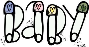 paper clip with hearts