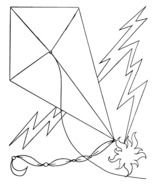 Kite as a picture for a clipart