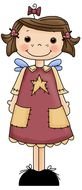 cartoon cute girl