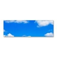 Blue Sky White Clouds Heavenly Cloud Background Business Card Template