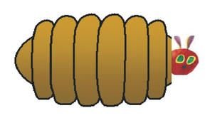 Clipart of the caterpillar egg