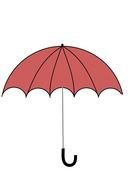 April Umbrella drawing