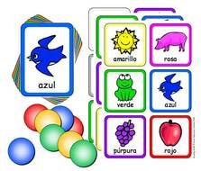 Spanish Color Flash Cards