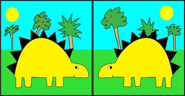 colorful mirror pictures as clipart