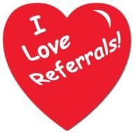72556 I Love Referrals Heart Shape Stickers And Labelspng