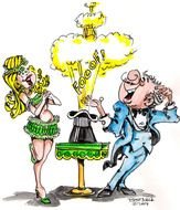 Magicians Assistant Magician Magic Act Its Rabbit N2
