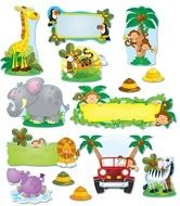 jungle story collage