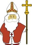 cartoon bishop