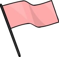 pink flag