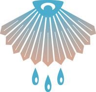 Catholic Sacrament Of Baptism Symbols drawing