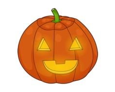 Free Cartoon Jack O&rsquo; Lantern