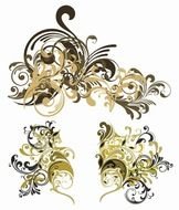 Vector Vintage Floral Design Elements Free Graphics All