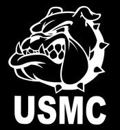 Usmc Bulldog, Marine Corps Symbol, drawing