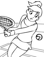 Sports Coloring Pages For Kids darwing