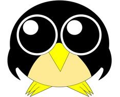 penguin as a cartoon character