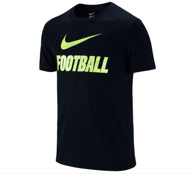 Nike Swoosh Football Tee Black