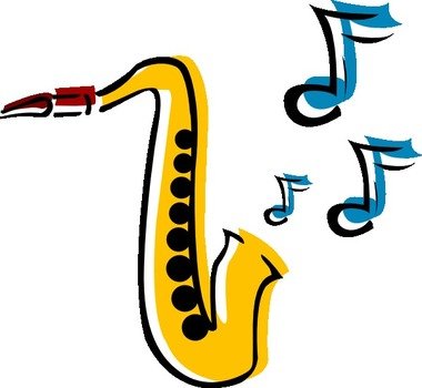 Free Cartoon Saxophone