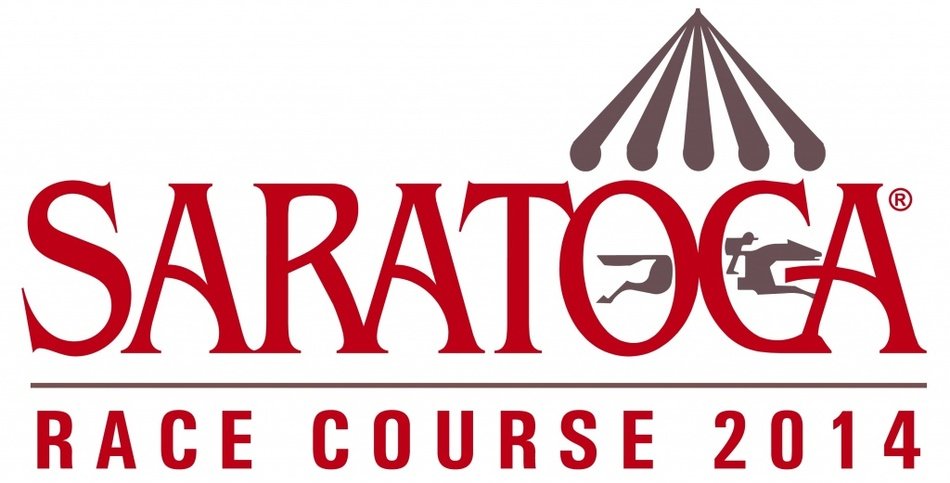 clipart of the saratoga race course sign