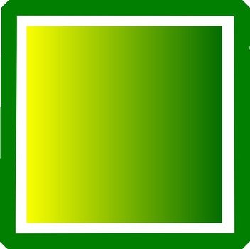 Green Square Button
