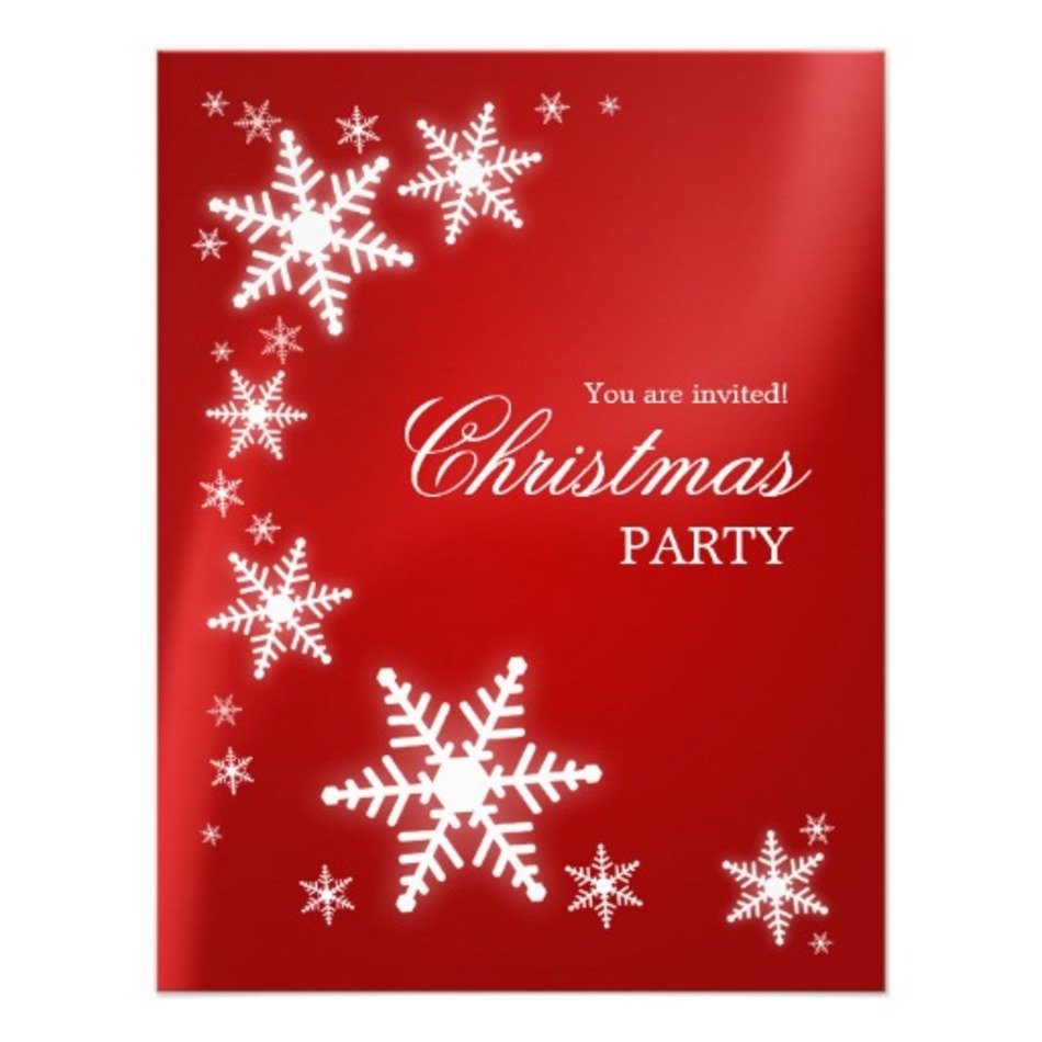 Chevron Christmas Tree Invitations