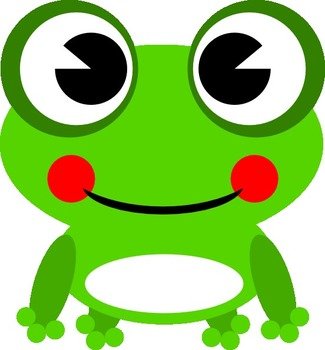 Frog 13 Vector Clip