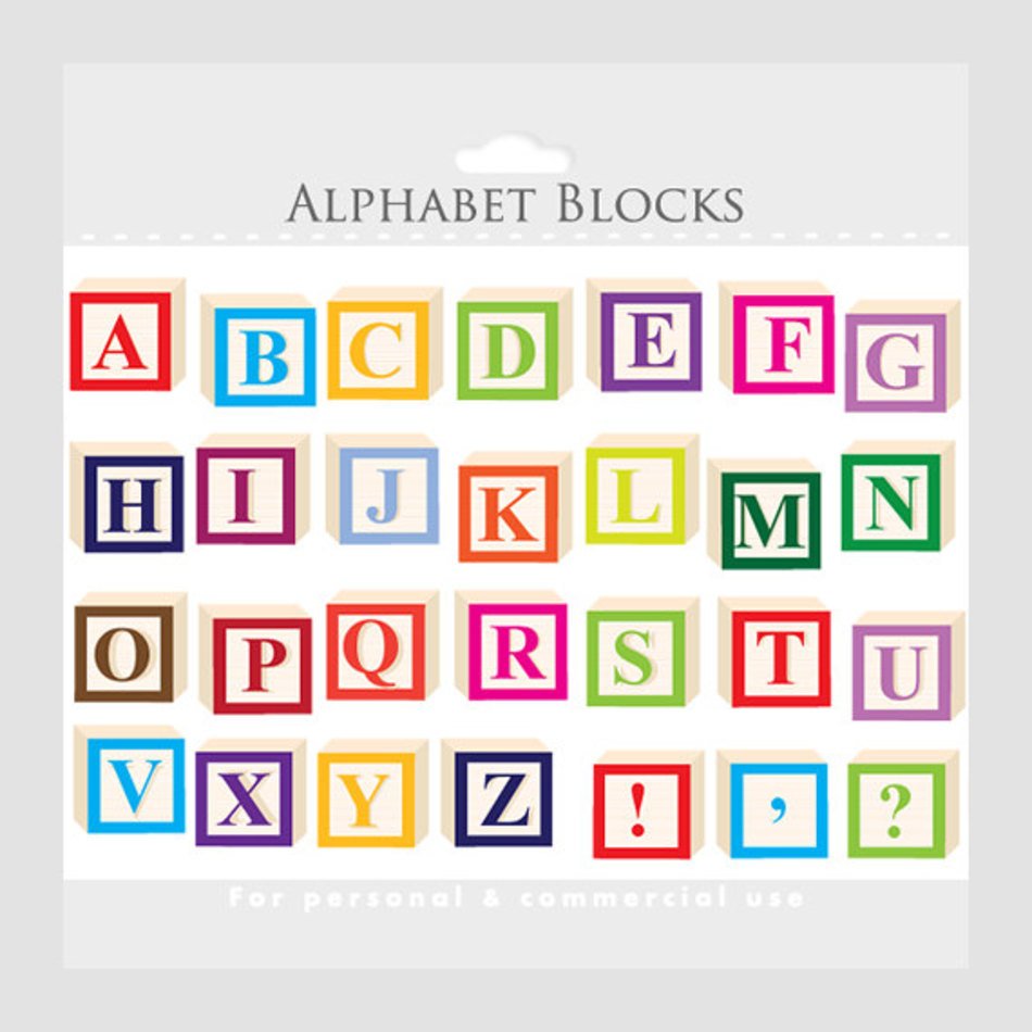 Clipart Letter Blocks Letterblocks Wooden clipart