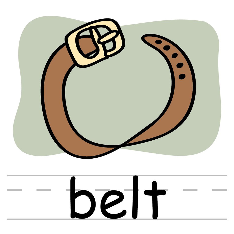 belt as the inscription in the picture