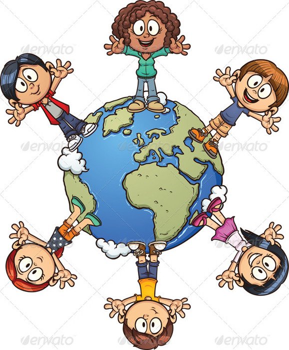 Kids Around The World People Characters