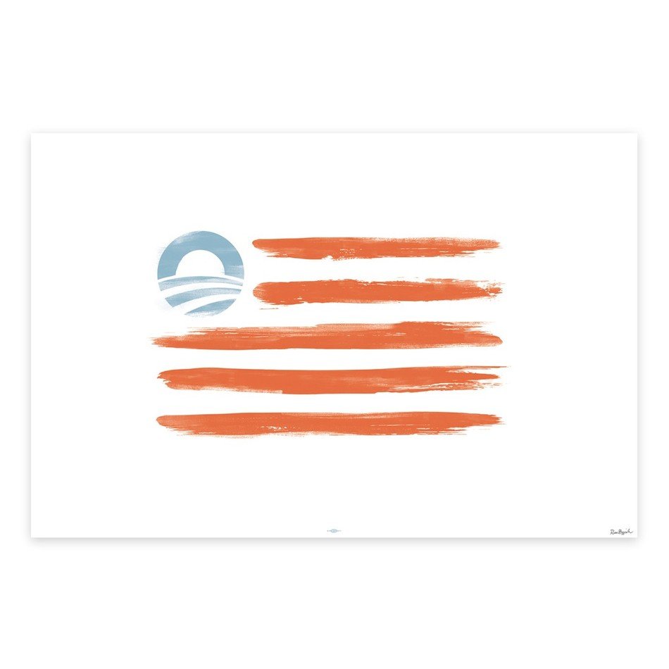 Obama Campaigns Redesigned American Flag Special Report Bret