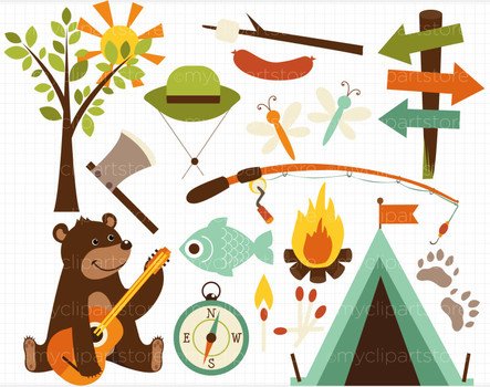 Home &187 Animals & Bugs &ndash; Bear In The Woods Camping