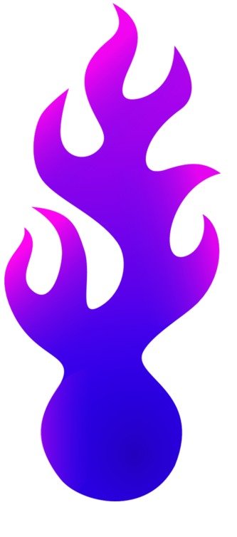 clipart of the purple Fireball