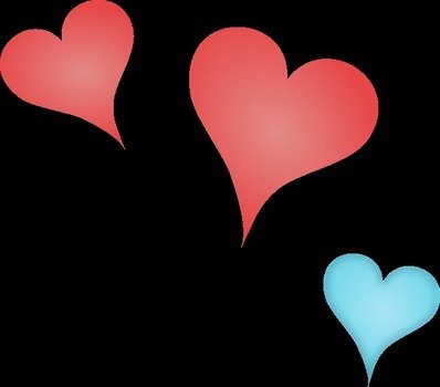Hearts Medium 600pixel Vector Sfree