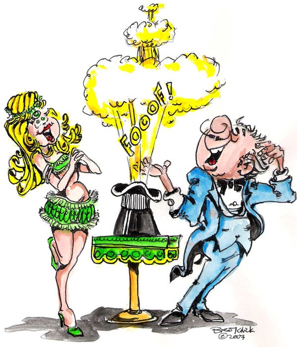 Magicians Assistant Magician Magic Act Its Rabbit N2