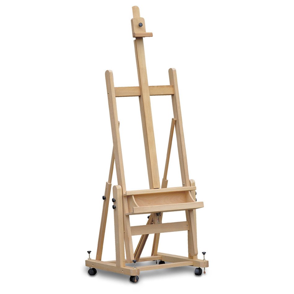 photo of an easel for an artist