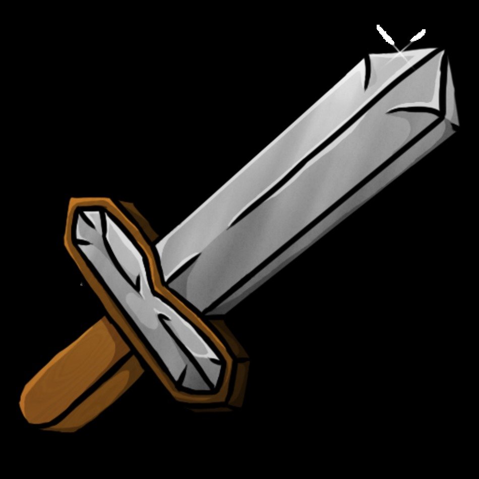 Iron Sword Icon Minecraft Iconset Chrisl21