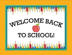 welcome Back To School, greeting card