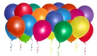 Balloons Transparent Background drawing