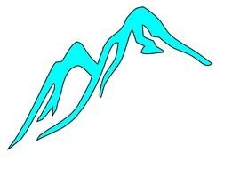 Mountain Border drawing