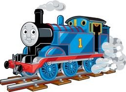 isolated train Thomas