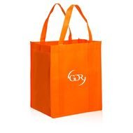 orange textile bag