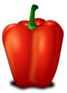 Peppers &amp; Corn Vegetable Graphics