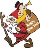Clip Art Of A Gnome And Baby New Year Dixie Allan