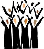 Gospel Choir At Clkercom Vector Online Royalty