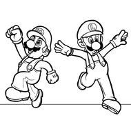 Coloriage Mario Strikers A Imprimer Gratuit