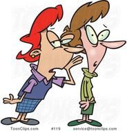 Cartoon Two Women Gossiping About Their Boss Or Co Workers 119 By Ron