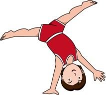 Gymnast drawing