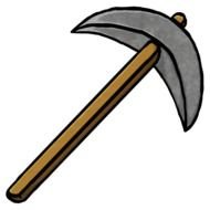 Stone Pickaxe Icon Minecraft Iconset Chrisl21