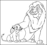 Lion King The Printable Coloring Pages For Kids